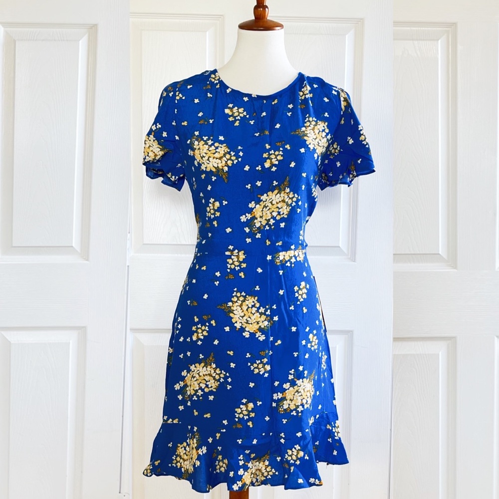 B. Darlin blue floral dress